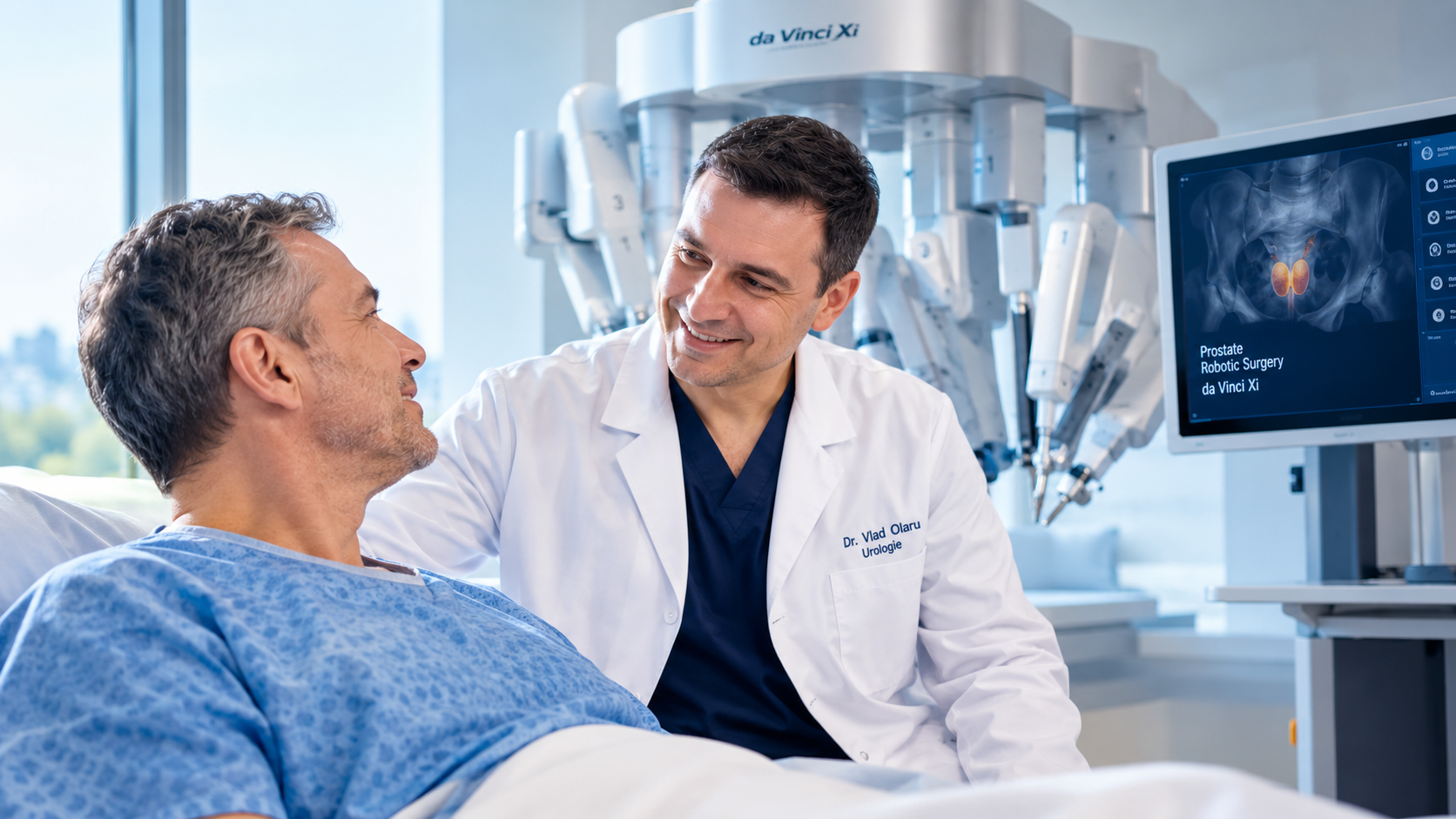 Cancer de prostată operat robotic: povestea lui Filuț și drumul de la diagnostic la vindecare